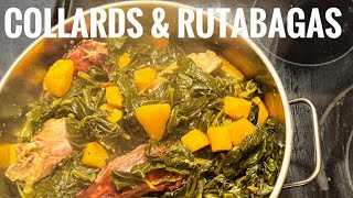 THANKSGIVING COLLARDS amp RUTABAGAS TURNIPS SOUP  Family Recipe  Soul Food  Vegetable Soup [upl. by Adachi]