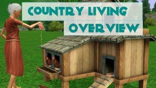 The Sims 3 Store Country Livin ReviewOverview [upl. by Kcor874]