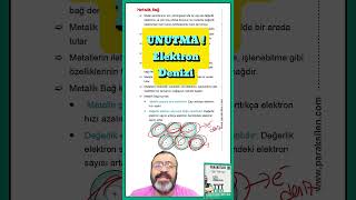 1Dakikada Kimya Öğren  Metalik Bağ [upl. by Mchugh]