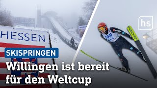 Willingen freut sich auf den Weltcup im Skispringen  hessenschau [upl. by Colbert]