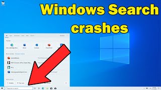 How to fix Windows Search crashes windows 10 or 11 [upl. by Tray38]