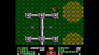 Wolverine Gameplay NES [upl. by Lanita393]