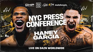 Devin Haney Vs Ryan Garcia New York Launch Press Conference [upl. by Godfry477]