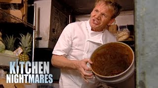 Chef Ramsay Completely Loses His Mind  Kitchen Nightmares [upl. by Ayikur627]