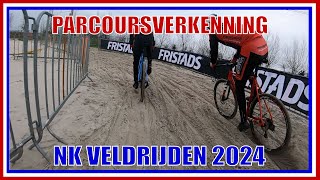 NK VELDRIJDEN 2024  Hoogeveen  GoPro lap  Verkenning  Recon Dutch Championship cyclocross [upl. by Korey763]