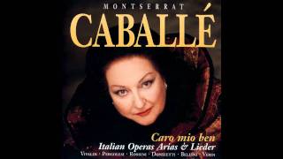 Caro mio ben  Montserrat Caballe [upl. by Erastus]