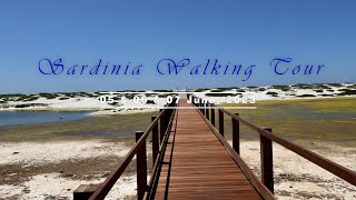 Sardinia Walking Tour Mari Ermi Oristano Sardegna 4k [upl. by Ennaitak758]