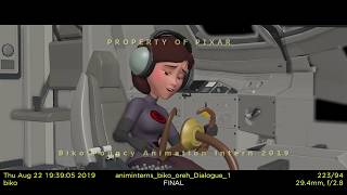 Biko Pouncy Pixar Animation Internship Reel 2019 [upl. by Ewart]