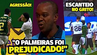 PC DE OLIVEIRA ANALISA expulsão de Marcos Rocha escanteio mal marcado e gol em Palmeiras x Botafogo [upl. by Akibma590]