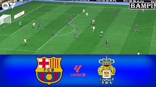 Barcelona vs Las Palmas  La Liga 2324  Full Match All Goals  EA FC 24 PC Gameplay [upl. by Kloman]