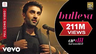 Arijit Singh  Bulleya Lyrics [upl. by Aziar]