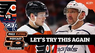 PHLY Flyers Pregame Matvei Michkov amp Philly get redo against Capitals [upl. by Adnolaj]