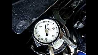 Testing my Civic EG fuel pressure guage [upl. by Llerdnod]