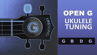 🔴 Open G Ukulele Tuning  Online Ukulele Tuner [upl. by Ashlan331]