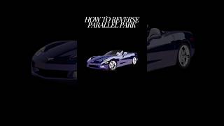 How to reverse parallel park learntodrive shorts [upl. by Mellen]