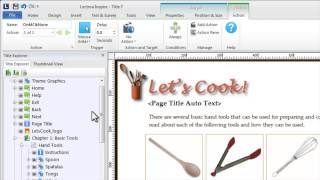 Create Interactivity Using Actions in Lectora Inspire V11 [upl. by Frederigo488]