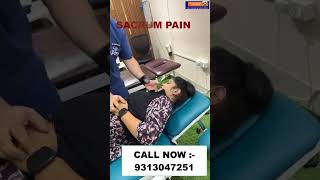 SACRUM PAIN  Chiropractic Treatment in Mumbai  Dr Varun  Lower Back Pain  Call  9313047251 [upl. by Eisserc]