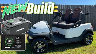 New Channel Build 2014 Club Car Precedent  Vatrer 600A Lithium Battery [upl. by Telrats]