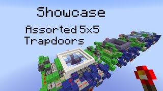 Assorted 5x5 Trapdoors Showcase [upl. by Blankenship]