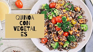 Quinoa con pollo y verduras D muy rico y saludable [upl. by Stannfield]