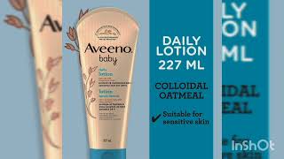 Aveeno baby daily lotion  malayalam review  best baby lotion for babies [upl. by Aima519]