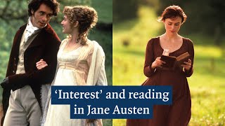 Interest and reading in Jane Austen [upl. by Ridglea]