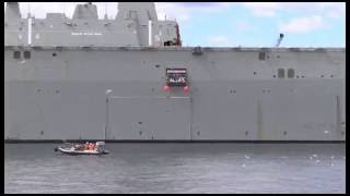 LHD Canberra marine evacuation system [upl. by Meagan]