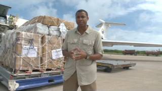 CNN Airlifting aid to Somalia [upl. by Seem]