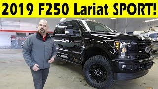 2019 Ford F250 Lariat Sport Exterior amp Interior Walkaround [upl. by Doner]