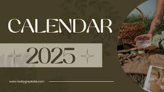 Calendar Designer 8097285494 calendar 2025 [upl. by February]