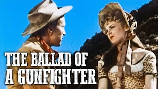 The Ballad of a Gunfighter  MARTY ROBBINS  Cowboy Film  Free Western Movie [upl. by Ydennek]