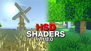 HSD Shaders v130 PBR 60 FPS Para MCPE 118 e 117  Gama Baja [upl. by Stanwood]