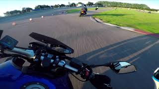 Motor Circuit Training  MCT Midland Circuit Lelystad  Yamaha MT09 [upl. by Soirtimid525]