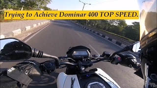 Testing Dominar 400 TOP SPEED on Highway [upl. by Niassuh]