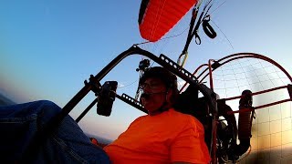 Powered Paraglider Trike Flight the Adventure [upl. by Bikales474]