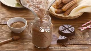 Frappé de Chocolate Abuelita con churros  Recetas con sabor a Abuelita [upl. by Mirisola]