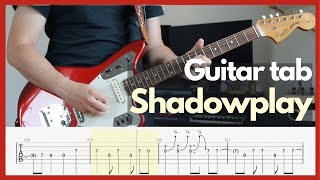 Joy Division  Shadowplay guitar tabs [upl. by Aerised]