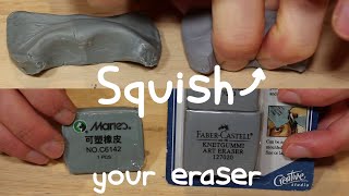 Maries vs FaberCastell Kneaded erasers [upl. by Sada165]