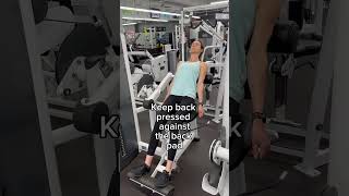 Back Extension Machine Lower Back Glute exercise Note This is a Life Fitness Machine [upl. by Darci]