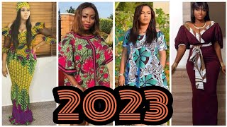 💃Mode Africaine 2023  Modèles robes pagne pour femme Boubou senegalaisAnkara styles🌈collection 17 [upl. by Merideth880]