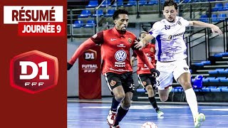 J9  Toulon Elite Futsal  Mouvaux Lille 56 [upl. by Eelak49]