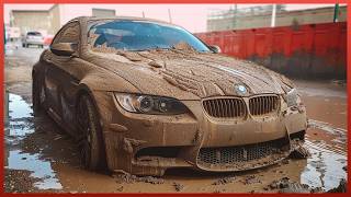 Cleaning the DIRTIEST Car in the World for ONLY 300  Satisfying Car Cleaning by Cxsound [upl. by Hoeg]