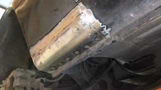 How to Repair Rocker Panel Rust Mazda Miata Mx5 [upl. by Arakat]