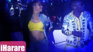 Watch Pokello shakes and serves it to Ginimbi on the dance floor [upl. by Ahsenra304]