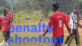 PENALTY SHOOTOUT football match Barulata Red eagle vs ss sarna sp football tournament [upl. by Iveksarap]