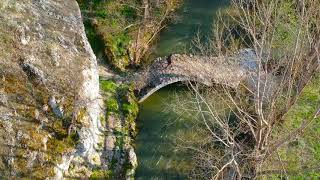 Ponte romano di Beffi  Acciano  Sirente  LAquila  Abruzzo  Italia [upl. by Allys]