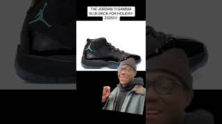 Gammas 11s back 2025jordan11gammablue gammablue11s holiday2025 2025 sneakerhead [upl. by Briggs432]