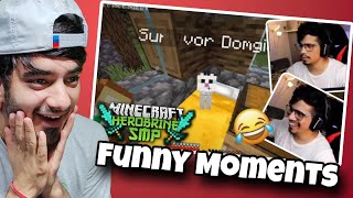 Reacting to Youtubers Funny Minecraft Moments [upl. by Jez]