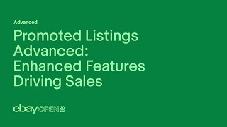 Promoted Listings Advanced Enhanced Features Driving Sales [upl. by Freed]