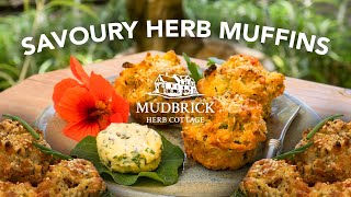 Easy Savoury Herb Muffins Recipe [upl. by Timus633]